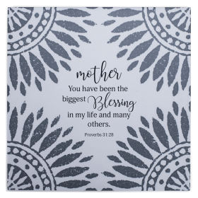 Ceramic Tile - Mother Proverbs 31:28 Blessing Decor