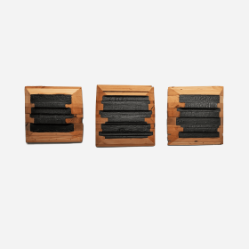 Customisable Handcrafted Wood Tryptic Wall Art