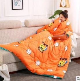 Winter Lazy Quilt with Sleeves (Option: 11)